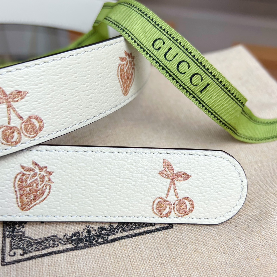 Gucci  GG Marmont Thin Belt - PerfectKickZ
