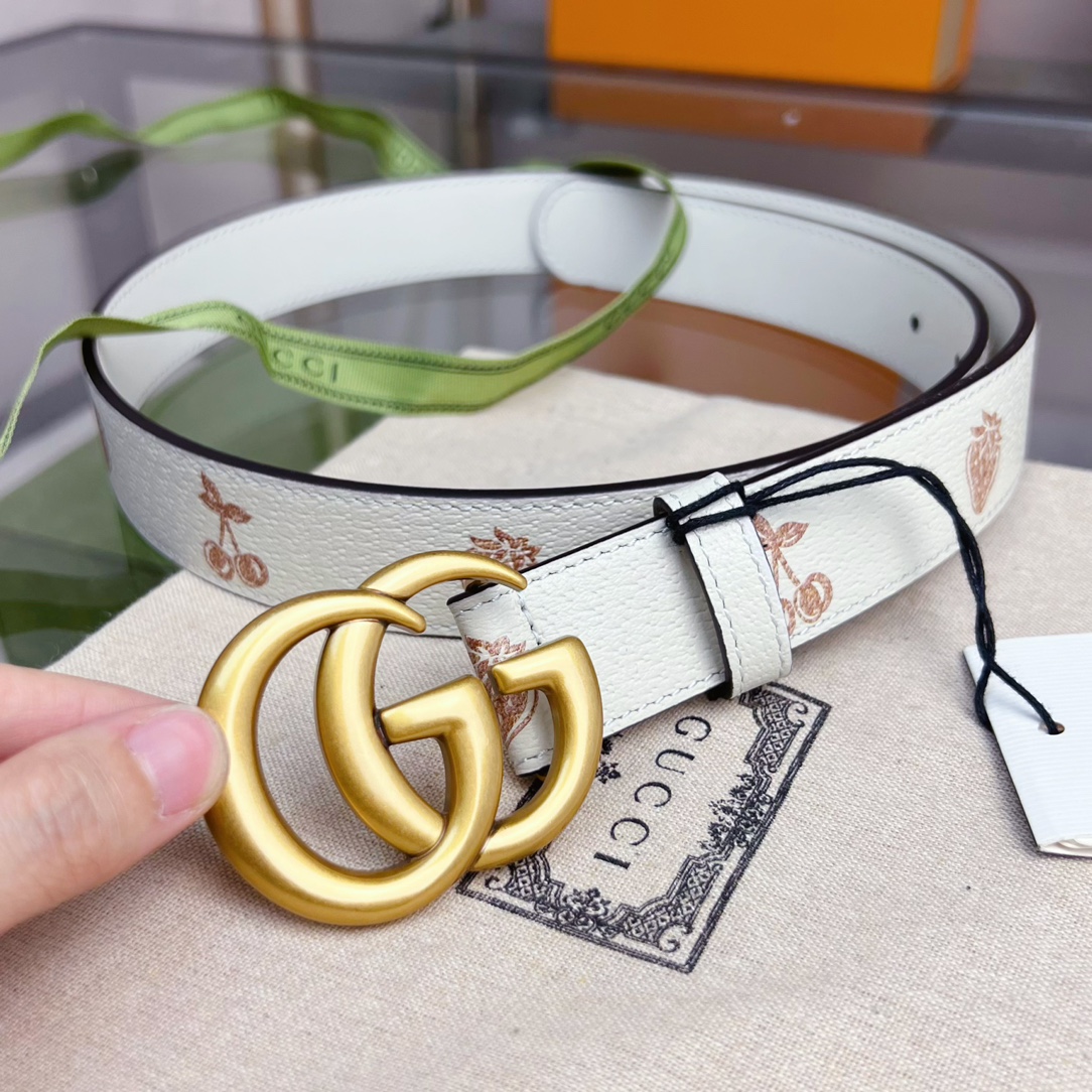 Gucci  GG Marmont Thin Belt - PerfectKickZ