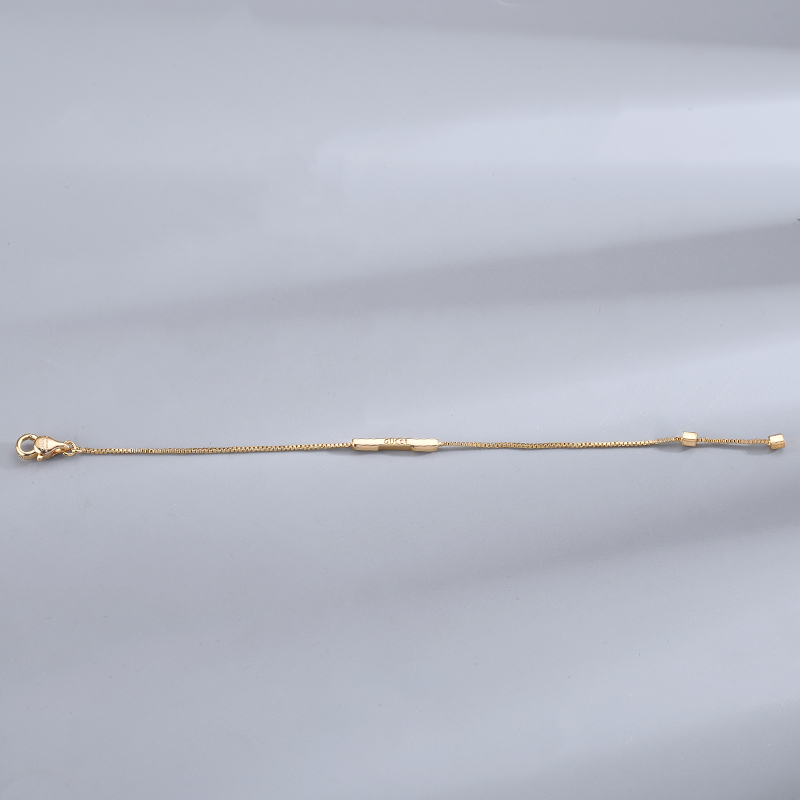 Gucci  Link To Love Bracelet With 'Gucci' Bar - 