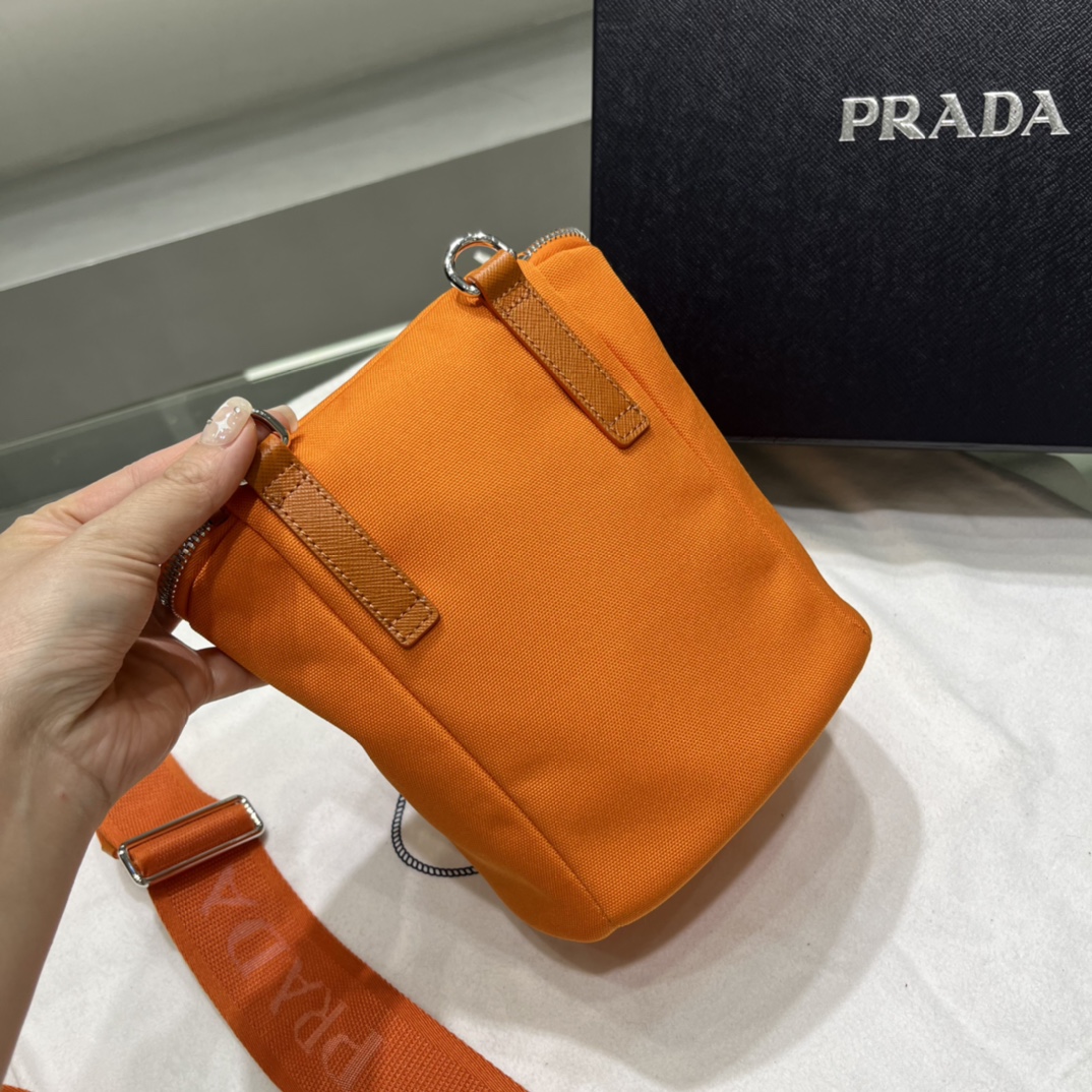 Prada Canvas Shoulder Bag(21-15-15cm)   2VH147 - PerfectKickZ