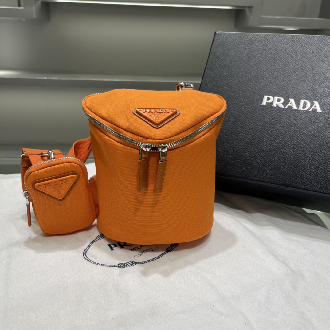 Prada Canvas Shoulder Bag(21-15-15cm)   2VH147 - PerfectKickZ