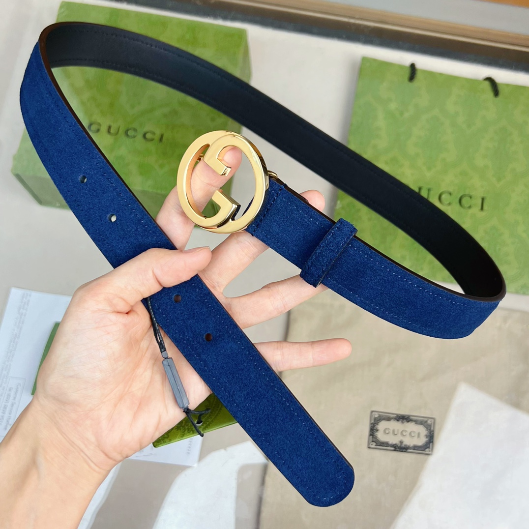 Gucci Blondie Belt  - PerfectKickZ