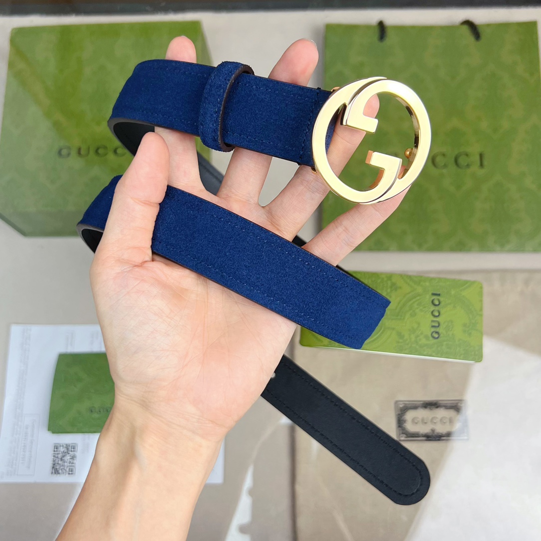 Gucci Blondie Belt  - PerfectKickZ