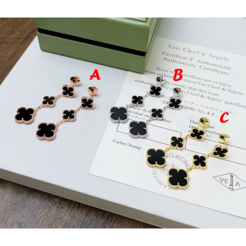 Van Cleef & Arpels Magic Alhambra Earrings, 3 Motifs - PerfectKickZ