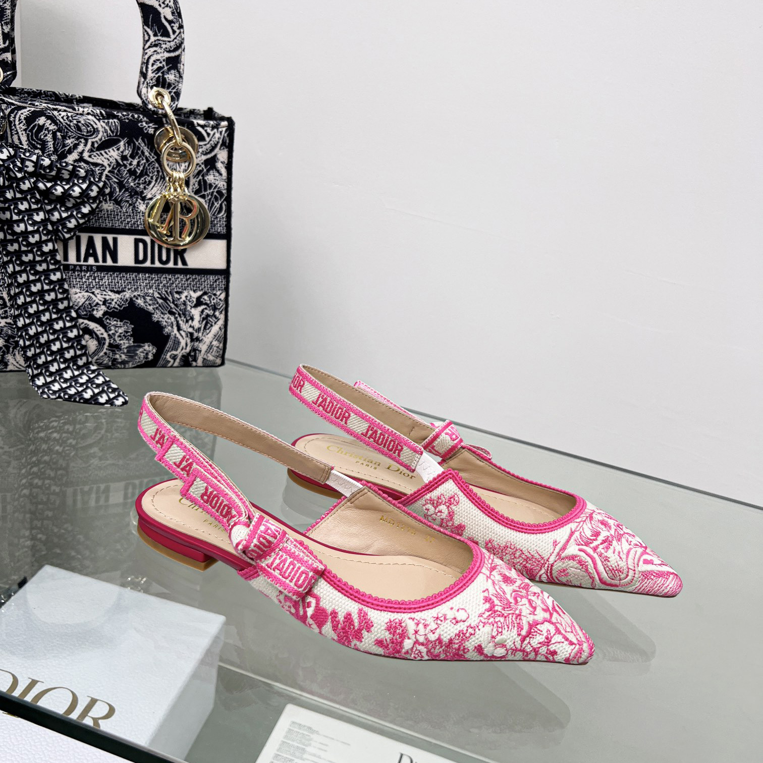 Dior J'adior Slingback Ballerina Flat - PerfectKickZ