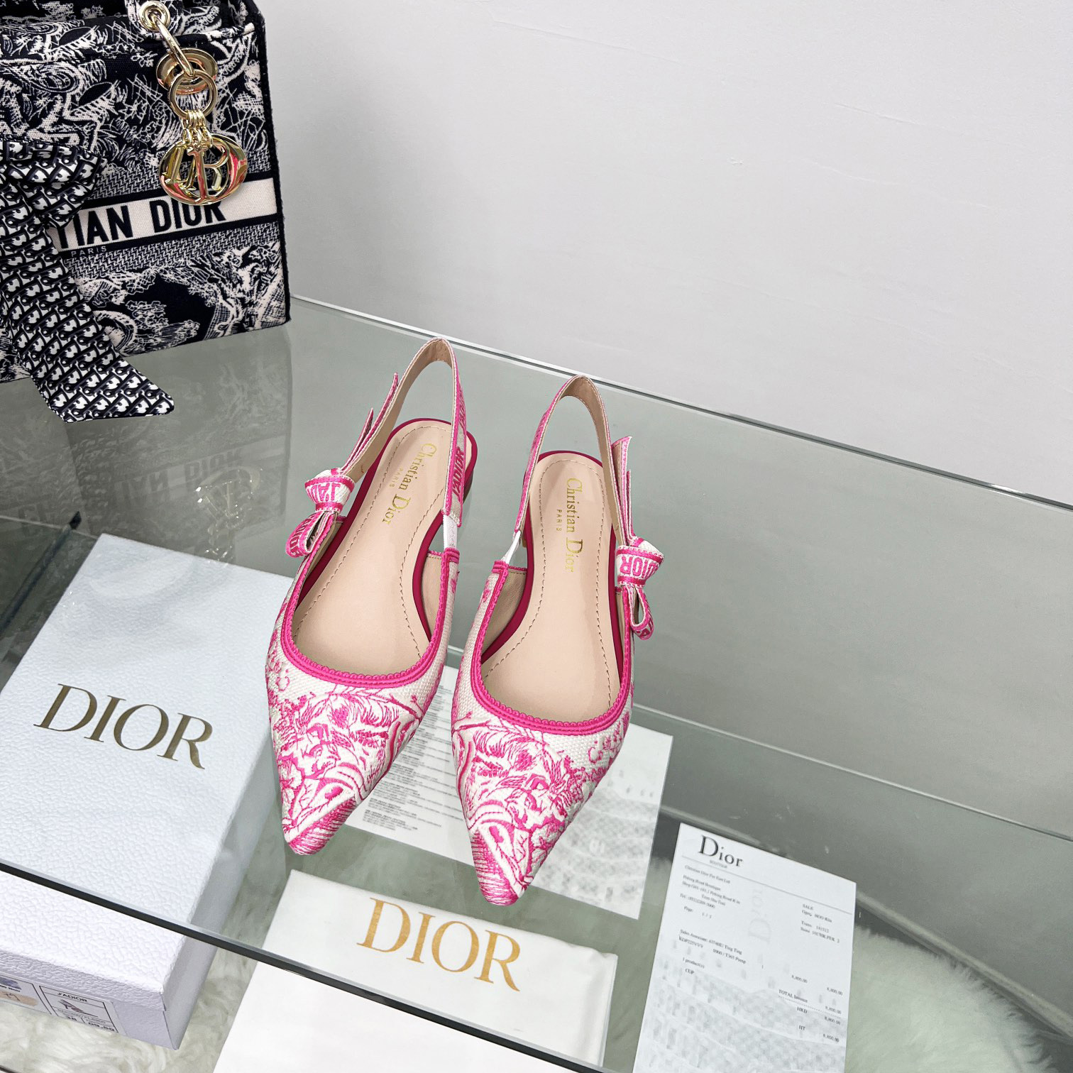 Dior J'adior Slingback Ballerina Flat - PerfectKickZ
