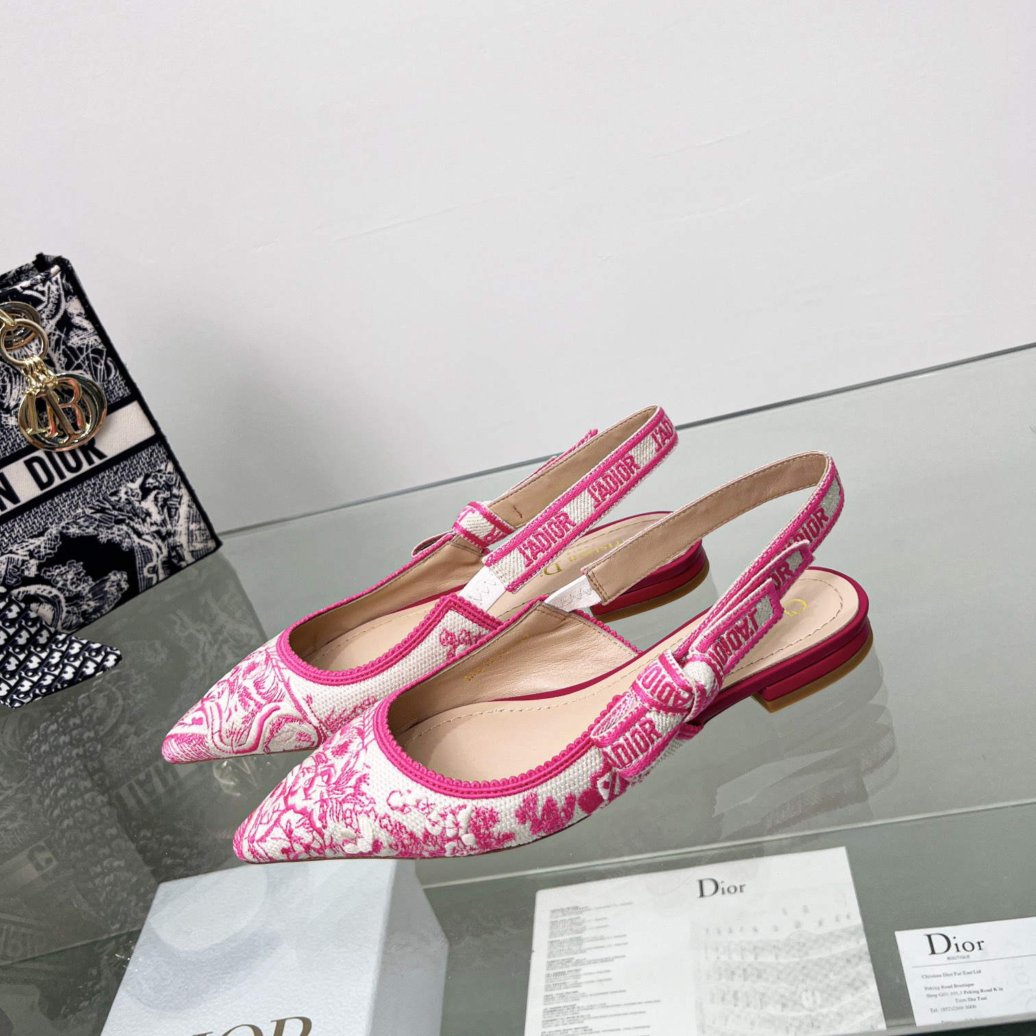 Dior J'adior Slingback Ballerina Flat - PerfectKickZ