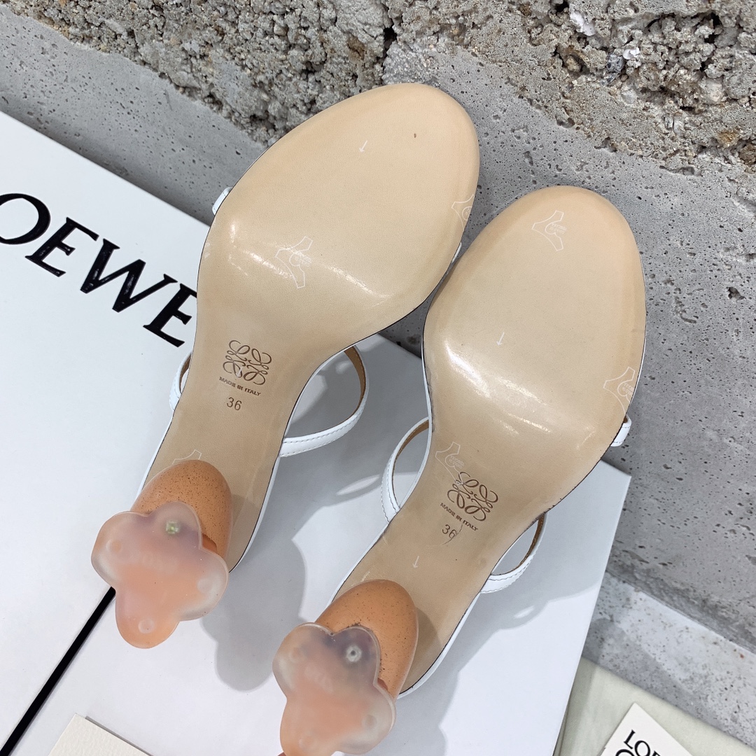 Loewe Broken Egg Sandal In Goatskin - PerfectKickZ
