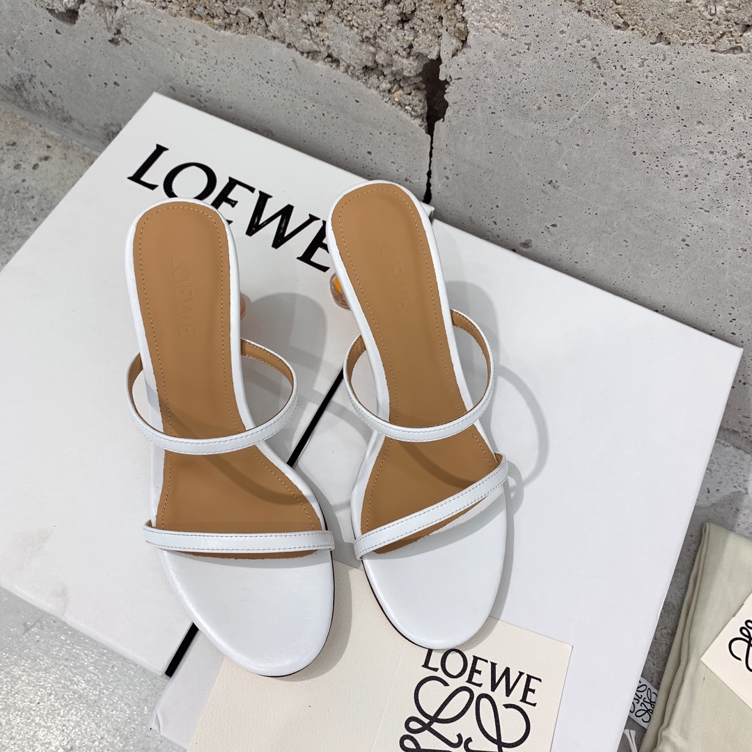 Loewe Broken Egg Sandal In Goatskin - PerfectKickZ