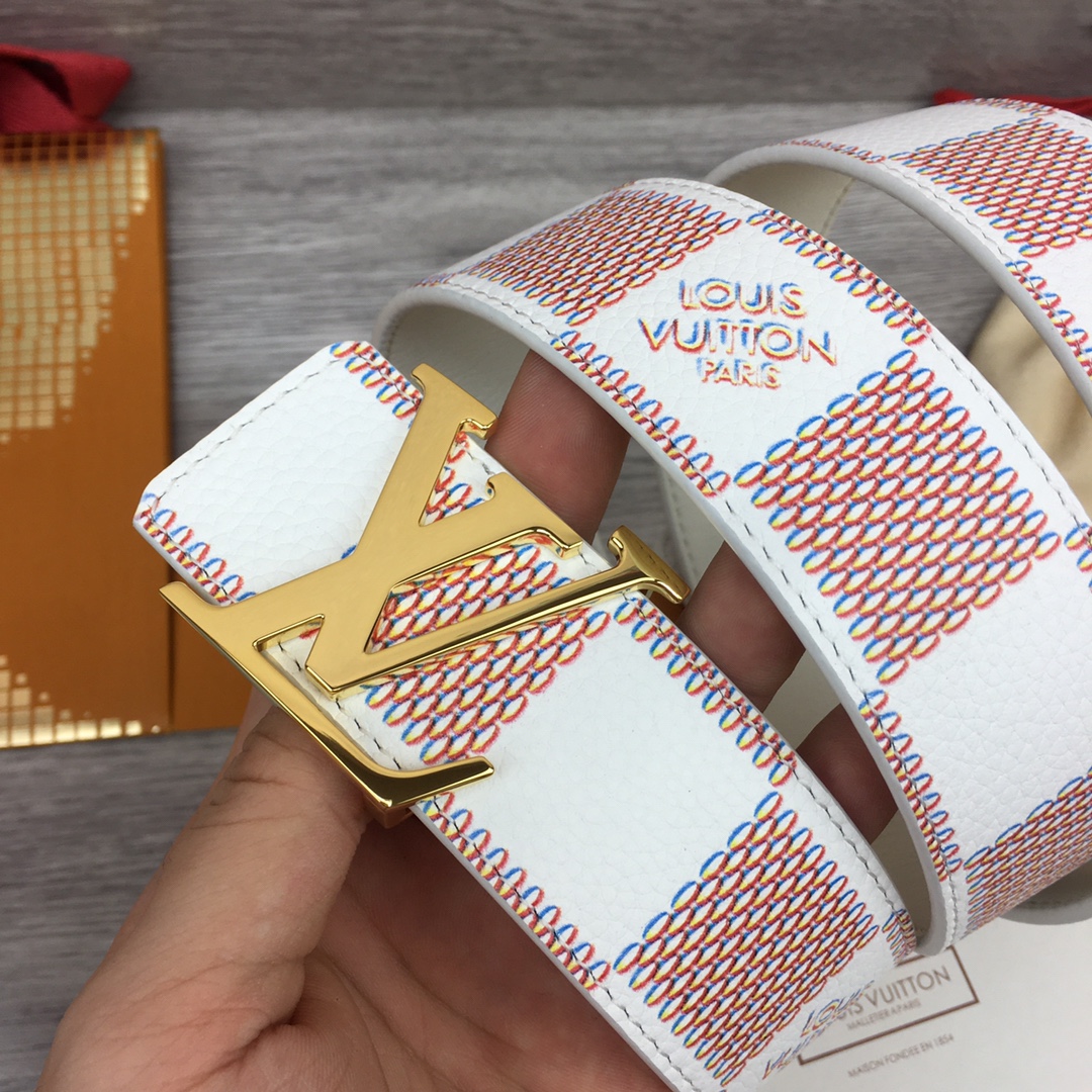 Louis Vuitton LV Optic 40MM Reversible Belt   M0556S - PerfectKickZ
