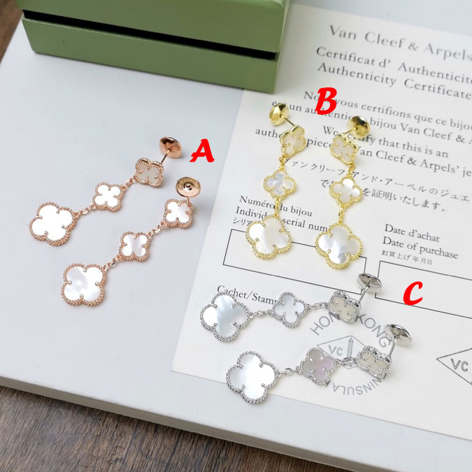 Van Cleef & Arpels Magic Alhambra Earrings, 3 Motifs - PerfectKickZ
