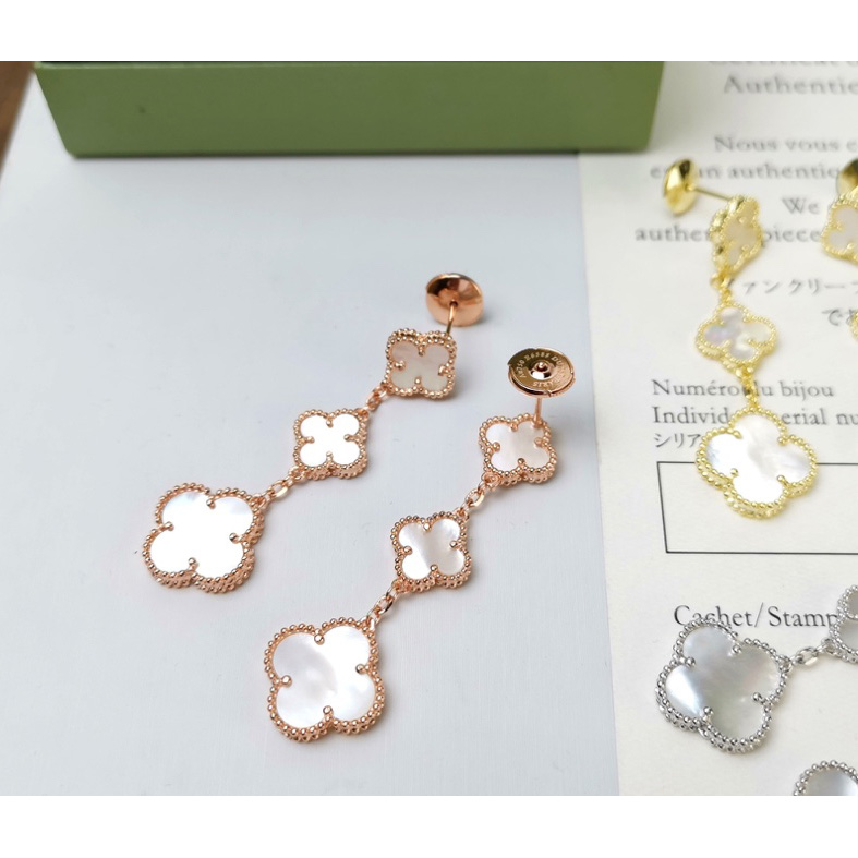 Van Cleef & Arpels Magic Alhambra Earrings, 3 Motifs - PerfectKickZ