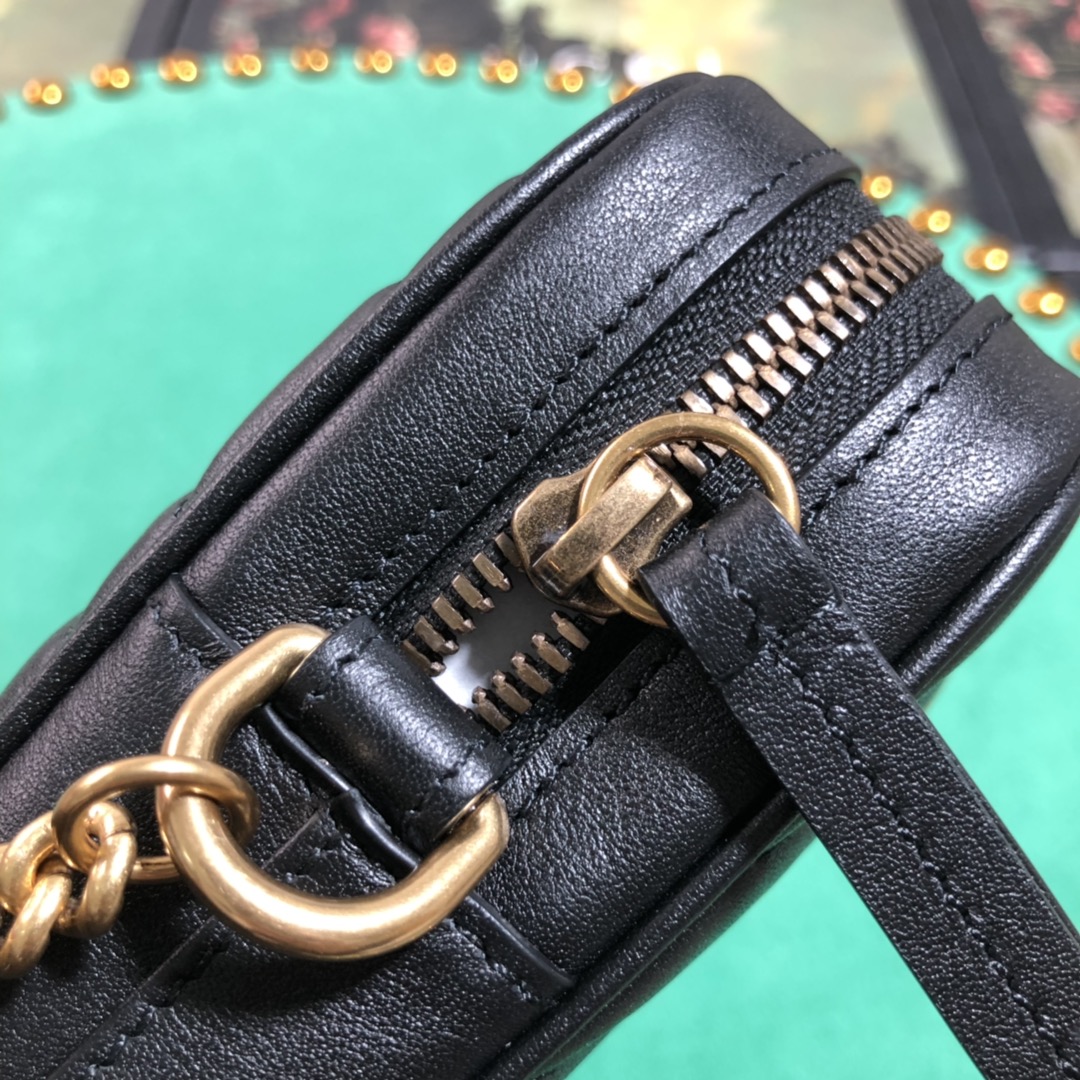 Gucci GG Marmont Mini Bag(10.5-17-5cm) - 