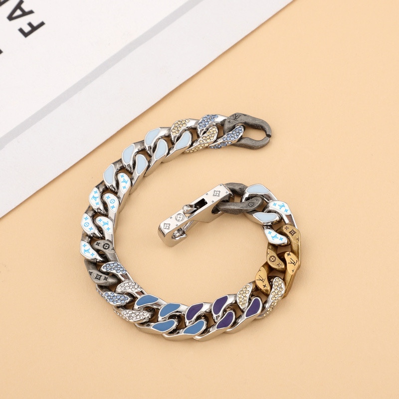 Louis Vuitton LV Chain Links Bracelet  21cm   mp2776 - PerfectKickZ