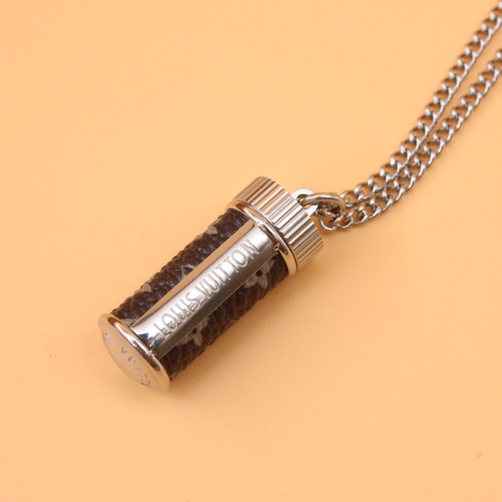 Louis Vuitton Monogram Eclipse Charms Necklace    M63641 - PerfectKickZ