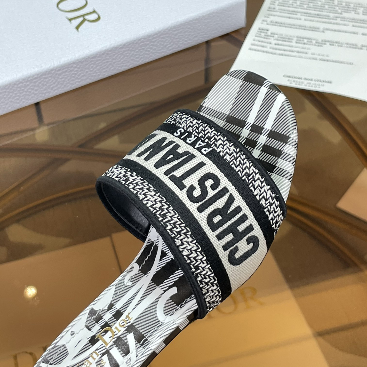 Dior Dway Heeled Slide - PerfectKickZ