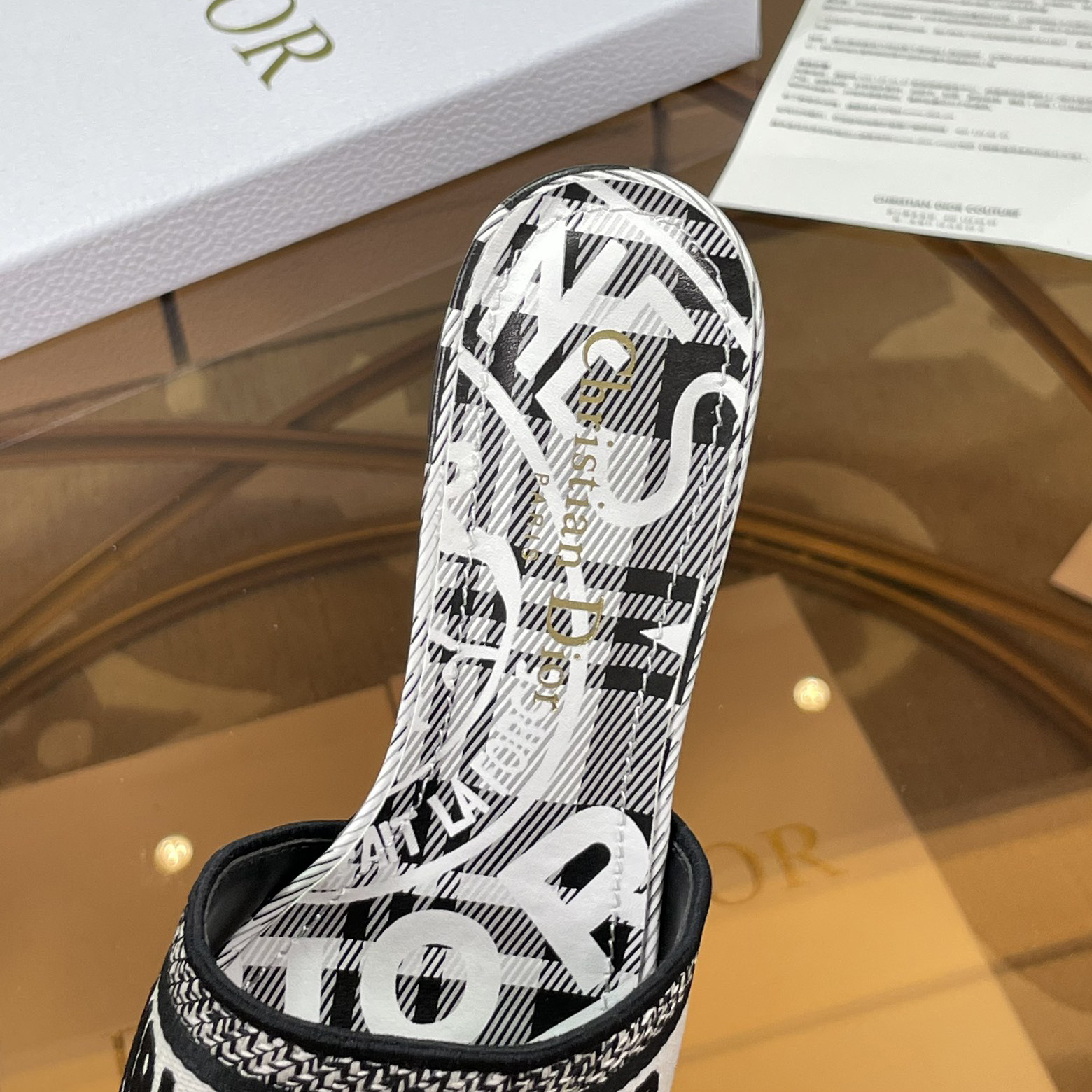 Dior Dway Heeled Slide - PerfectKickZ