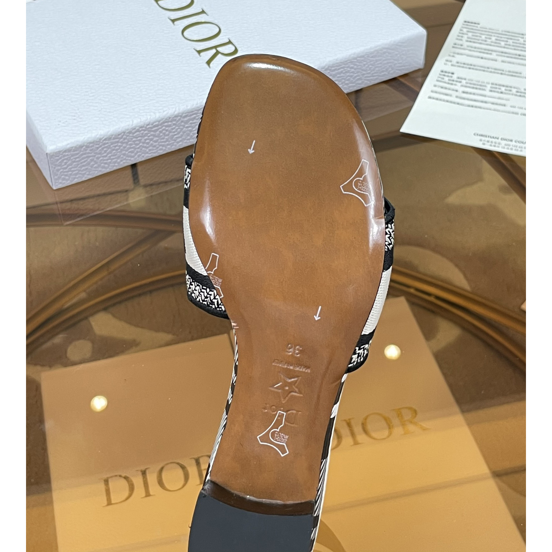 Dior Dway Heeled Slide - PerfectKickZ