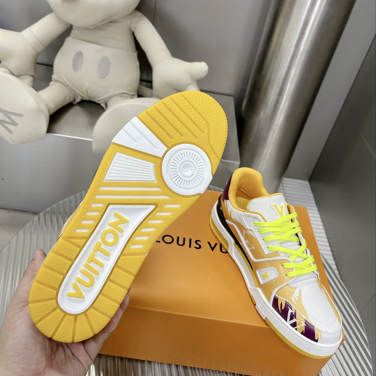 Louis Vuitton LV  Trainer Sneaker      - PerfectKickZ