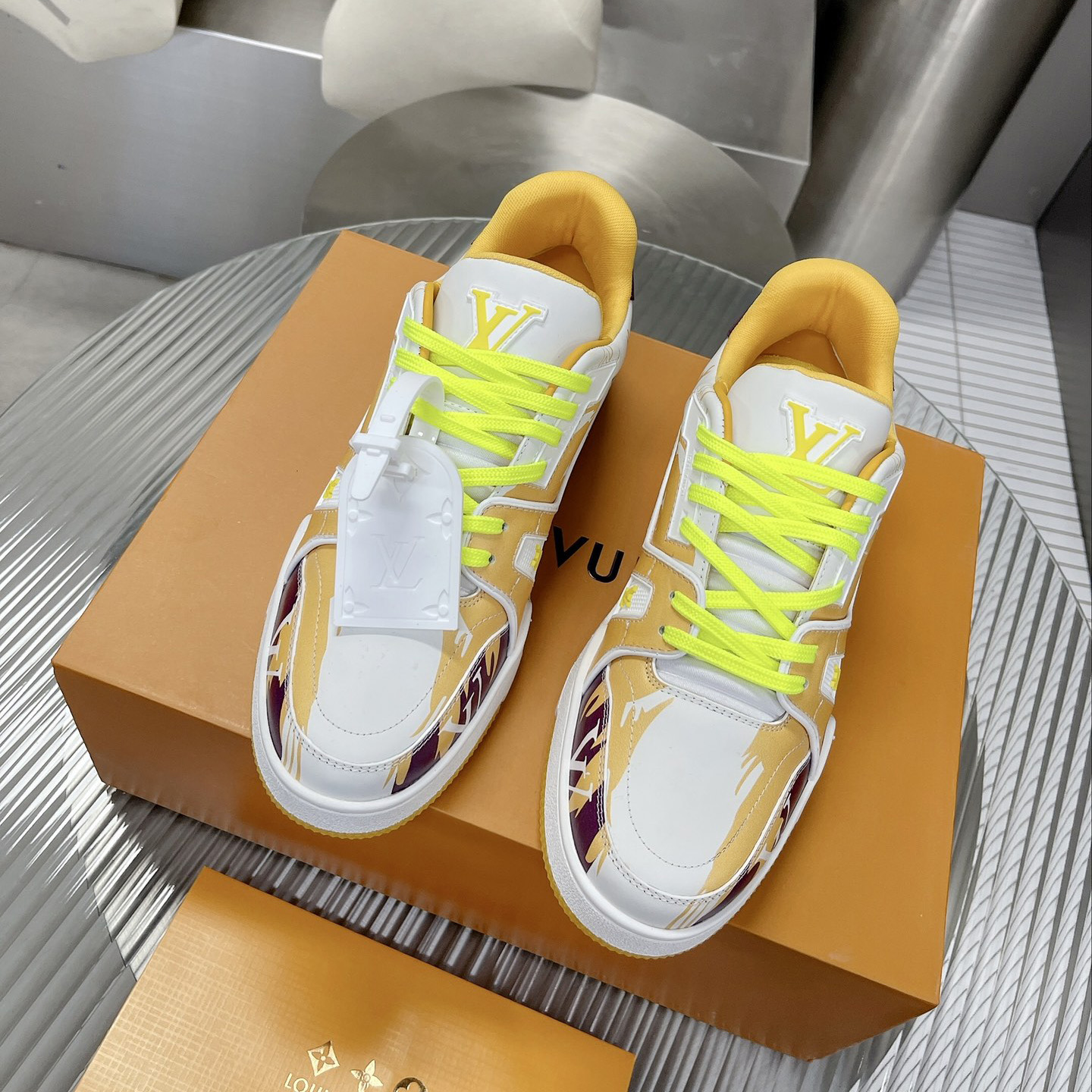 Louis Vuitton LV  Trainer Sneaker      - PerfectKickZ