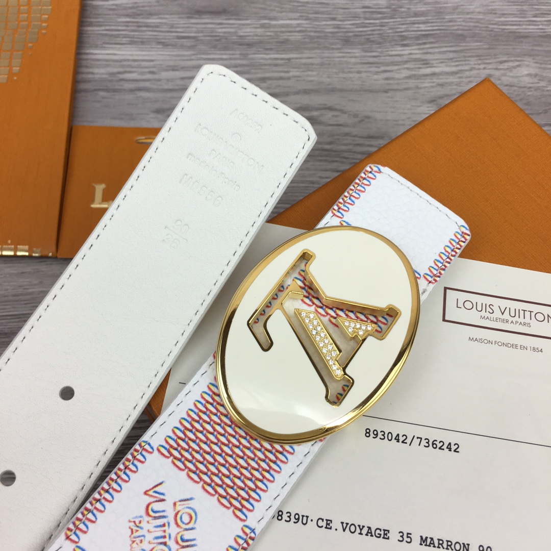 Louis Vuitton LV Optic 40MM Reversible Belt   M0556S - PerfectKickZ