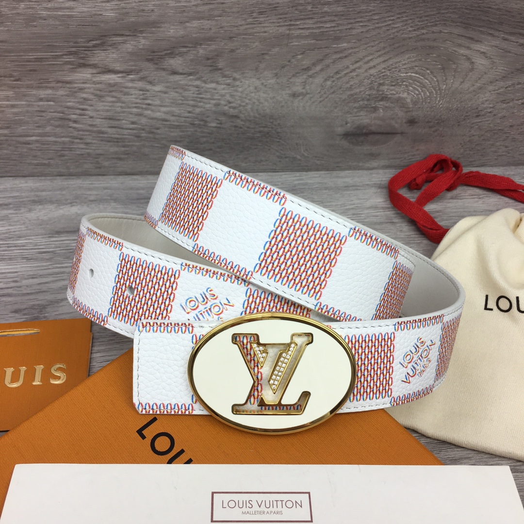 Louis Vuitton LV Optic 40MM Reversible Belt   M0556S - PerfectKickZ