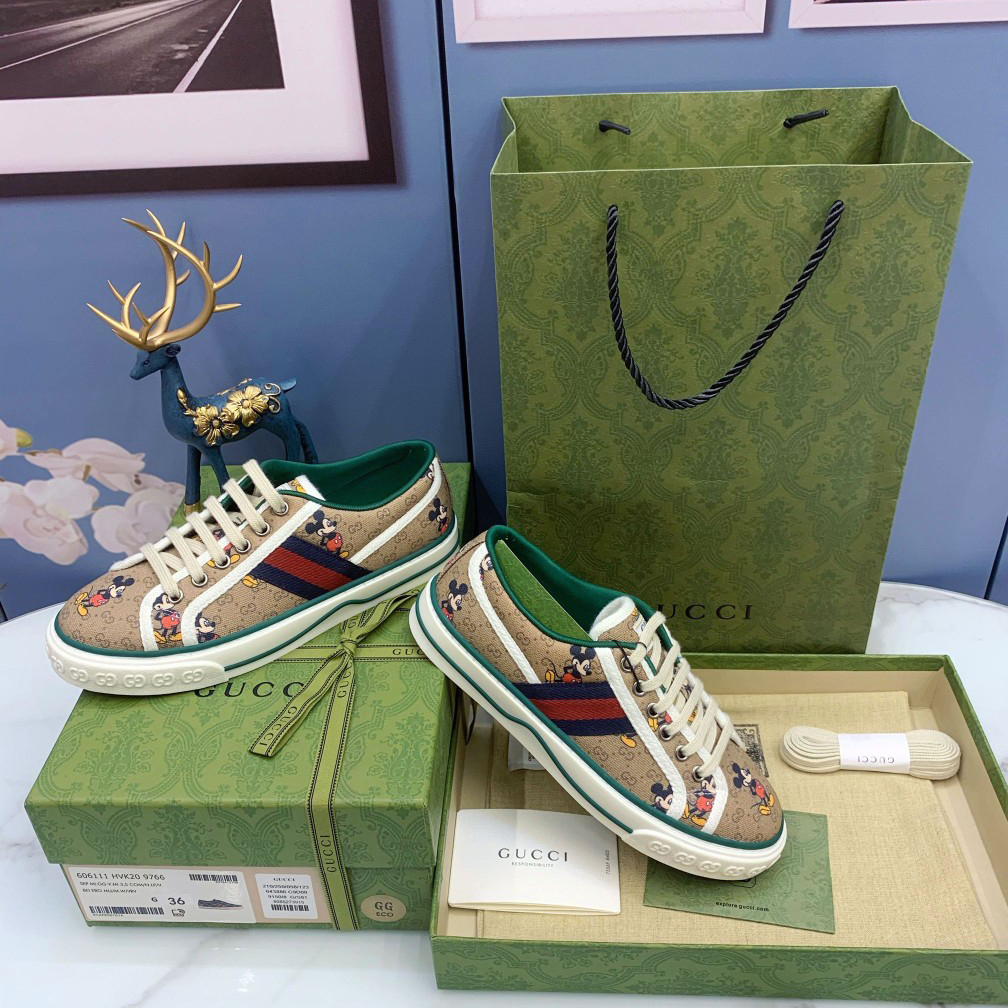 Gucci x Disney Mickey Mouse Sneakers - PerfectKickZ