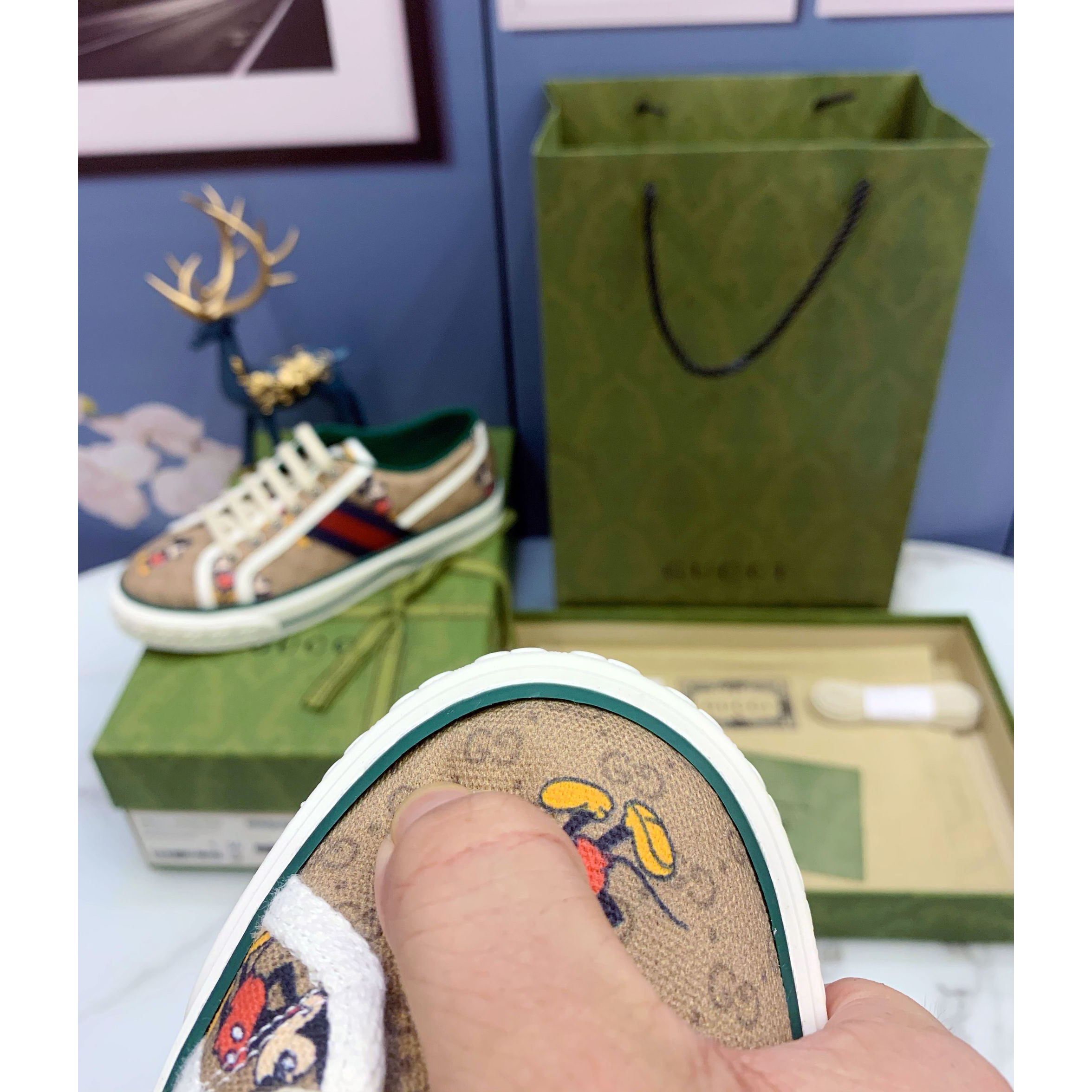 Gucci x Disney Mickey Mouse Sneakers - PerfectKickZ
