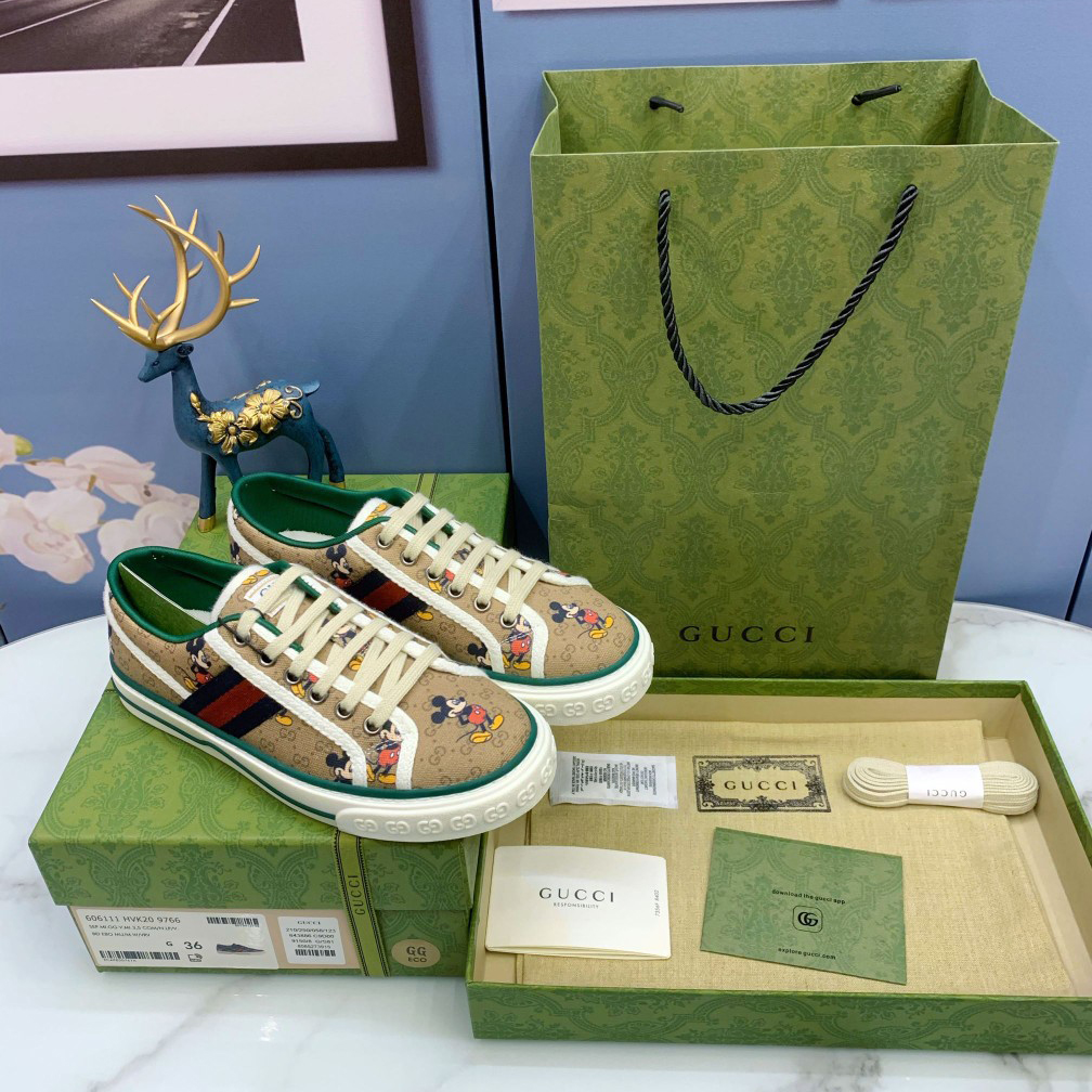 Gucci x Disney Mickey Mouse Sneakers - PerfectKickZ