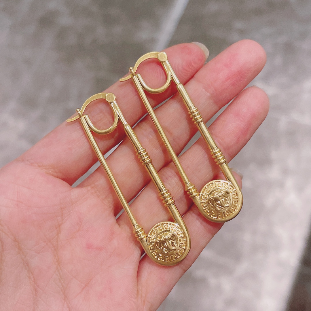 Versace Medusa Earrings - PerfectKickZ