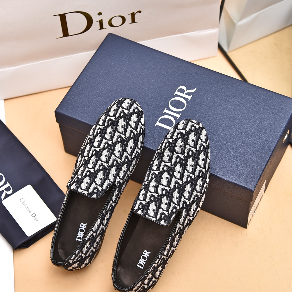 Dior Obique Jacquard Loafer - PerfectKickZ