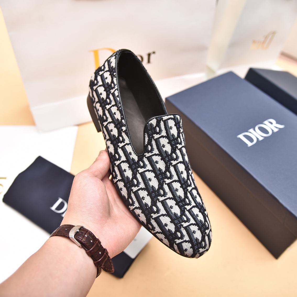 Dior Obique Jacquard Loafer - PerfectKickZ