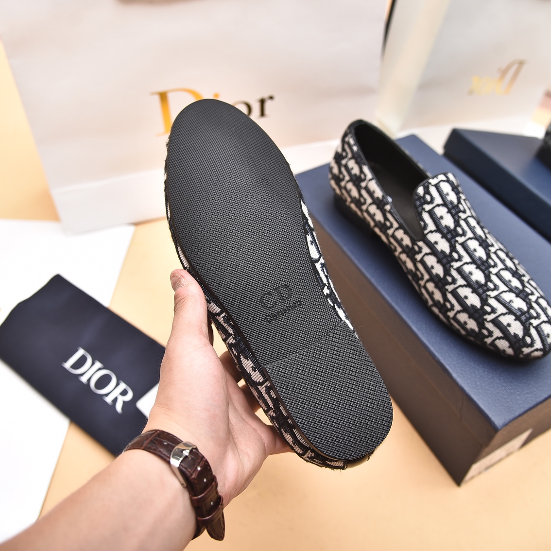 Dior Obique Jacquard Loafer - PerfectKickZ