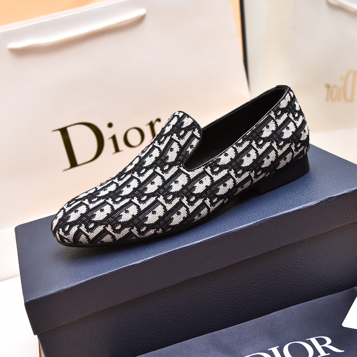 Dior Obique Jacquard Loafer - PerfectKickZ