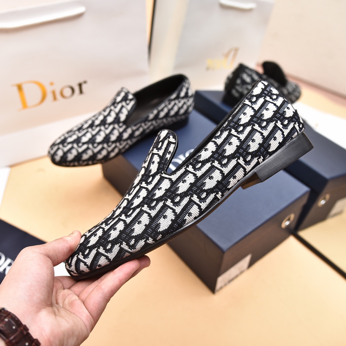Dior Obique Jacquard Loafer - PerfectKickZ