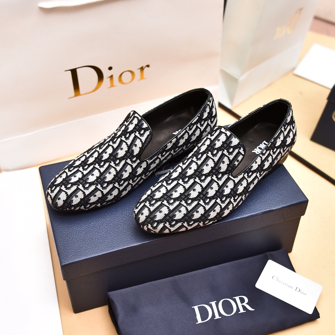 Dior Obique Jacquard Loafer - PerfectKickZ