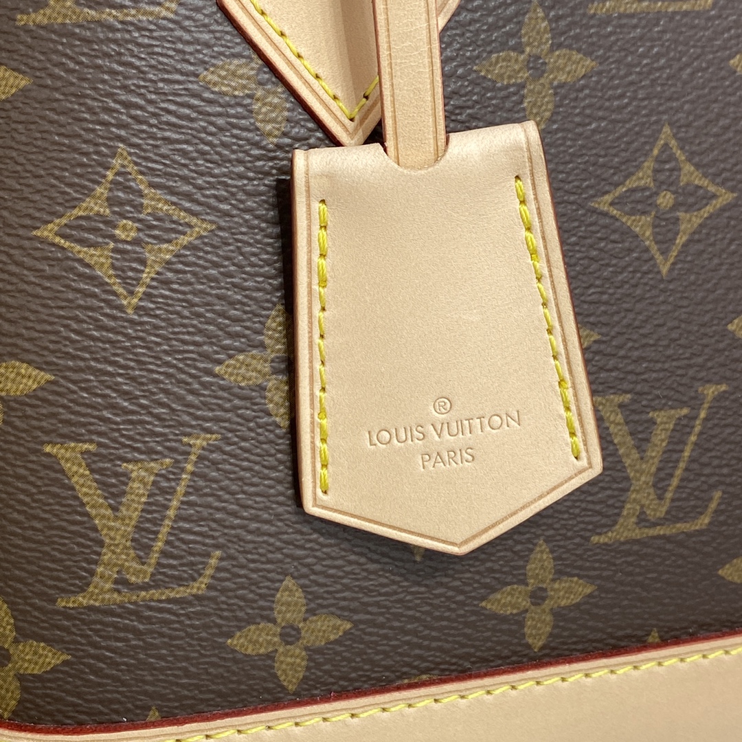 Louis Vuitton Alma BB Monogram Canvas Handbag (23.5-17.5-11.5cm)     M53152 - PerfectKickZ