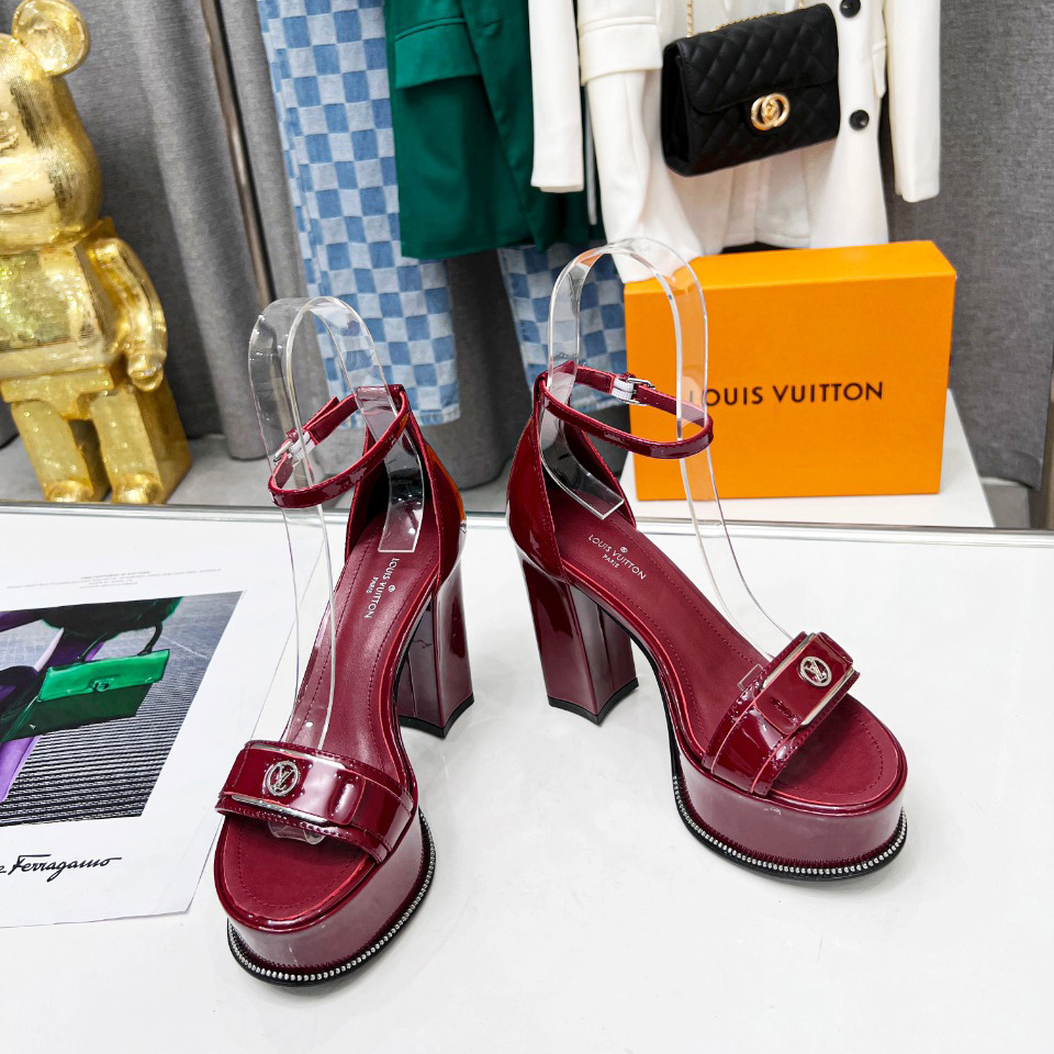Louis Vuitton Fame Platform Sandal - PerfectKickZ