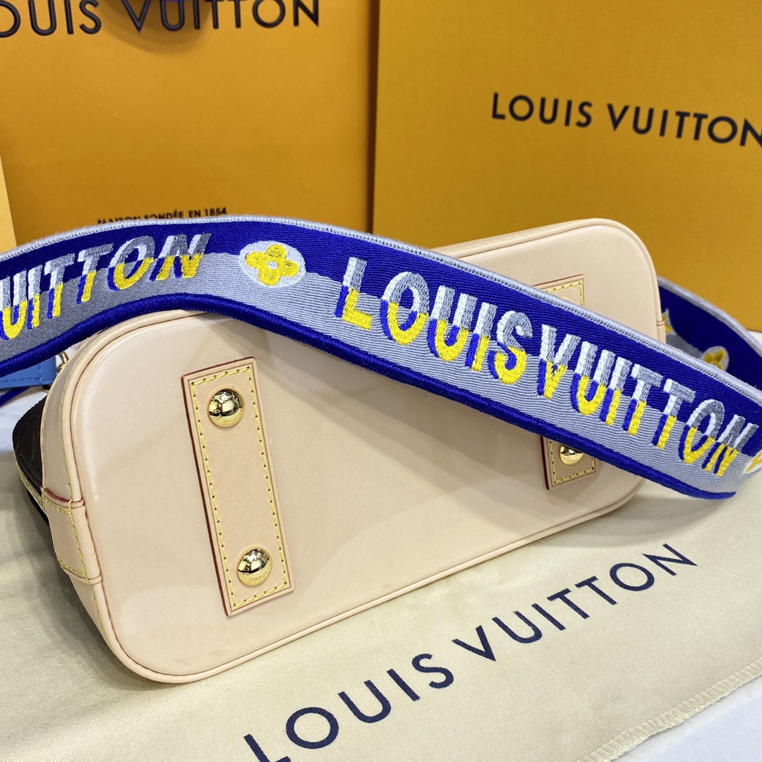 Louis Vuitton Alma BB Monogram Canvas Handbag (23.5-17.5-11.5cm)     M53152 - PerfectKickZ