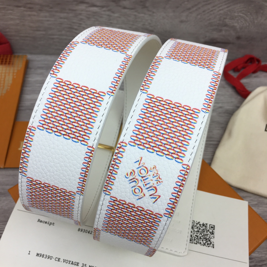 Louis Vuitton LV Optic 40MM Reversible Belt   M0556S - PerfectKickZ
