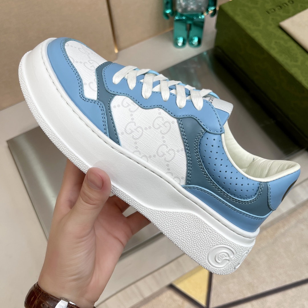 Gucci GG Chunky B Men's &Women's GG Sneakers - 