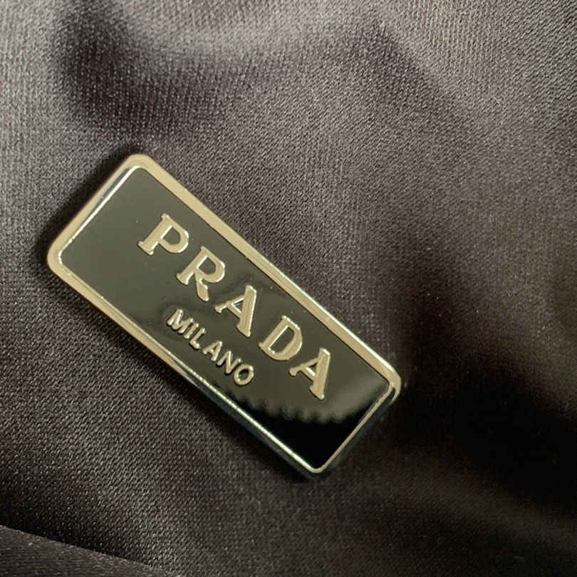 Prada Re-Edition 2005 Satin Bag With Crystals(22-16-6CM) - PerfectKickZ