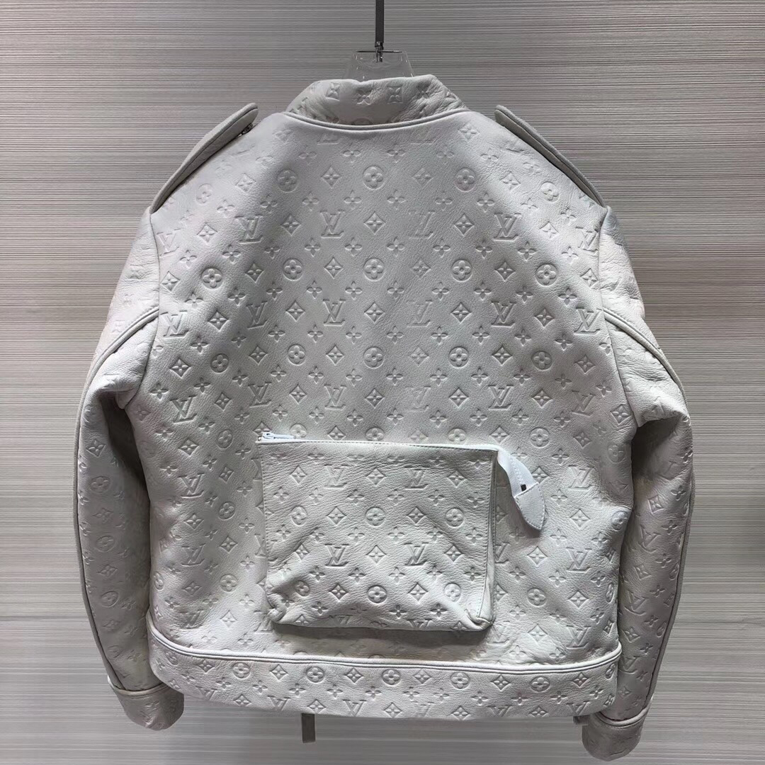 Louis Vuitton Monogram Embossed Utility Jacket - PerfectKickZ