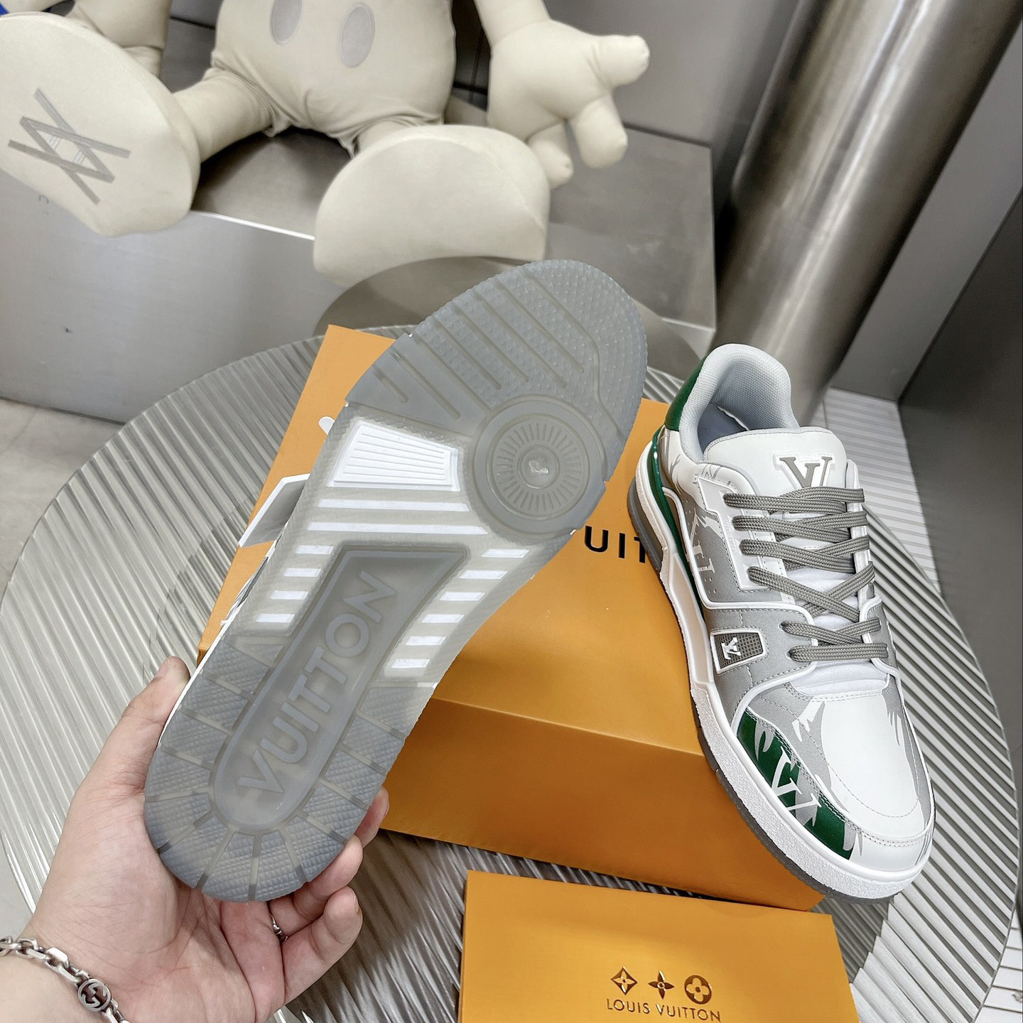 Louis Vuitton LV  Trainer Sneaker      - PerfectKickZ