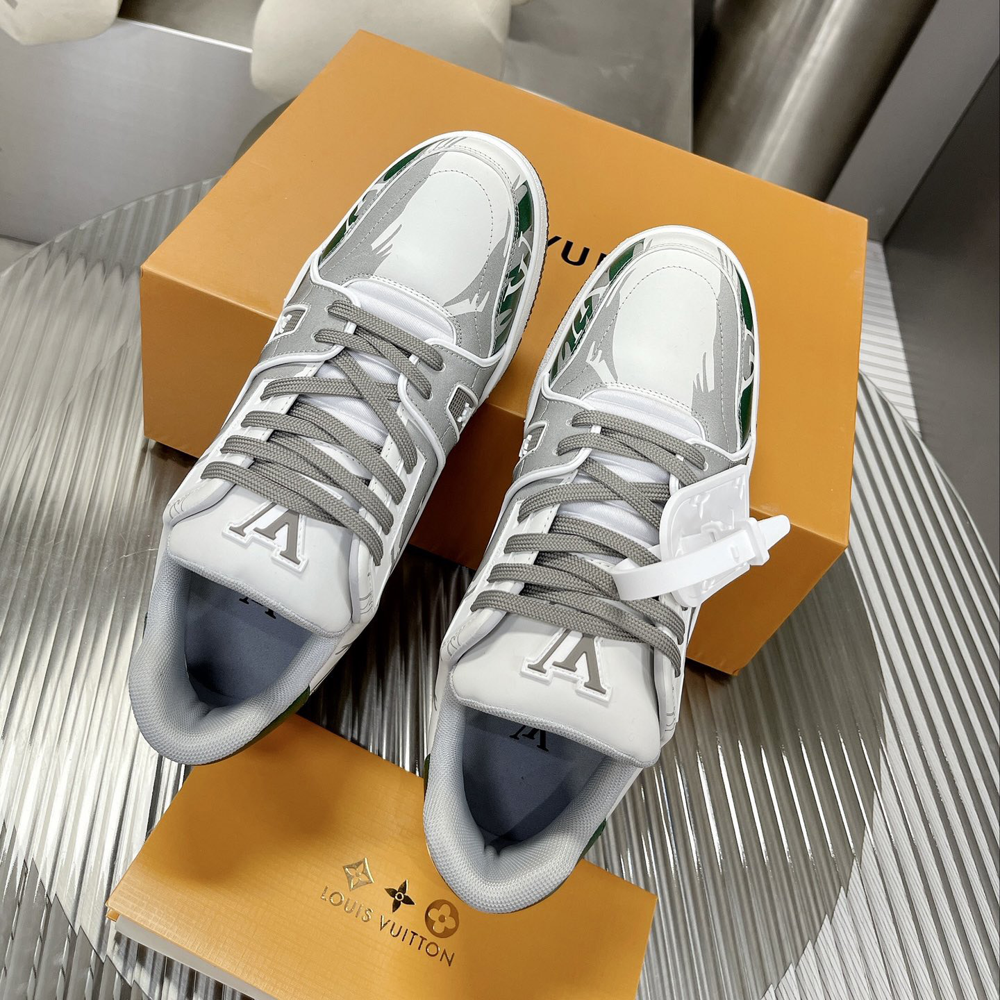Louis Vuitton LV  Trainer Sneaker      - PerfectKickZ
