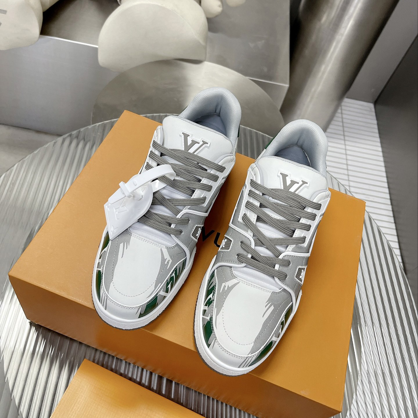 Louis Vuitton LV  Trainer Sneaker      - PerfectKickZ