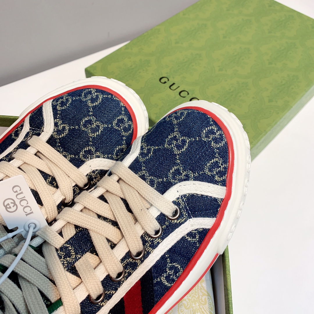 Gucci Tennis 1977 High Top Sneaker - PerfectKickZ