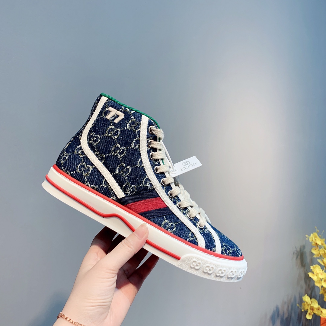 Gucci Tennis 1977 High Top Sneaker - PerfectKickZ