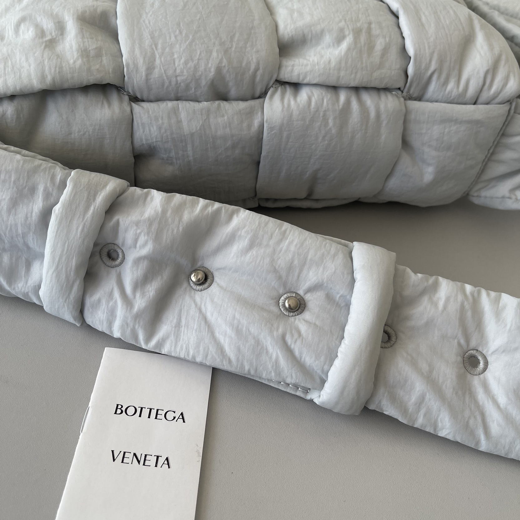 Bottega Veneta Padded Tech Cassette Padded Intreccio Nylon Cross-Body Bag(30-15-7.5cm) - PerfectKickZ