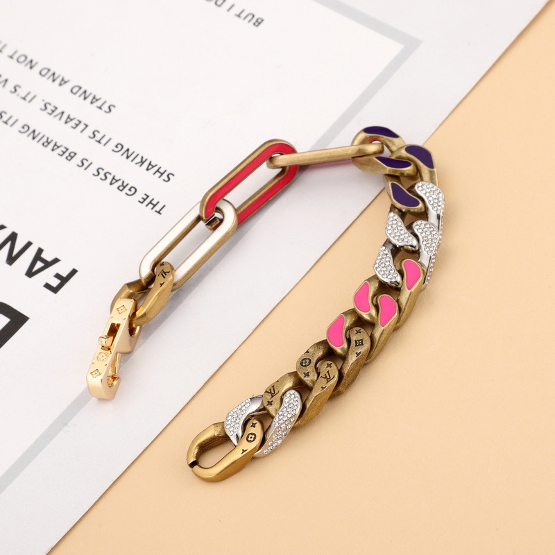 Louis Vuitton LV Mixed Bracelet  21cm   m69464 - PerfectKickZ